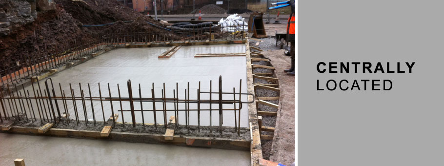 Steel Fixing example in Lanarkshire